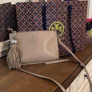 Tory Burch French Gray cross body